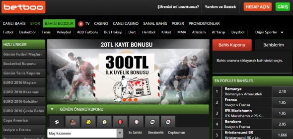 Betboo Mobil turk