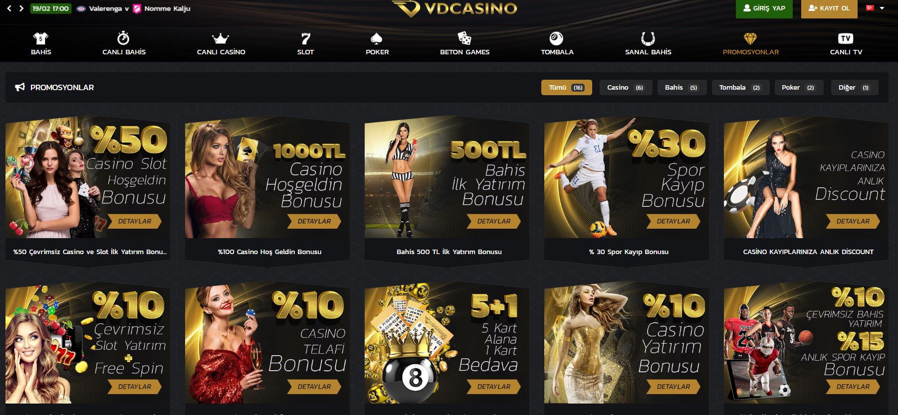 Vdcasino TV turk