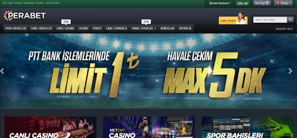 Perabet bahis turkiye