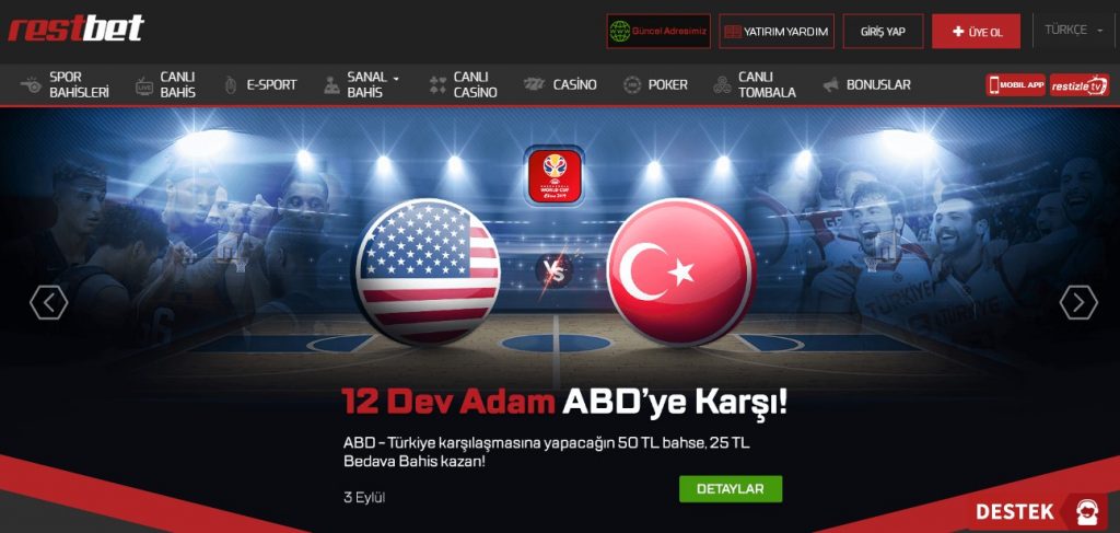 Restbet Indir turkiye