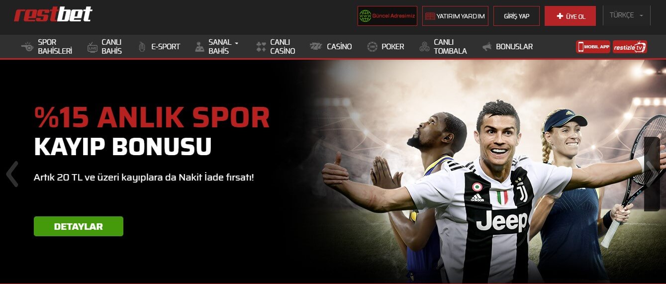 Restbet Güncel adresi turk