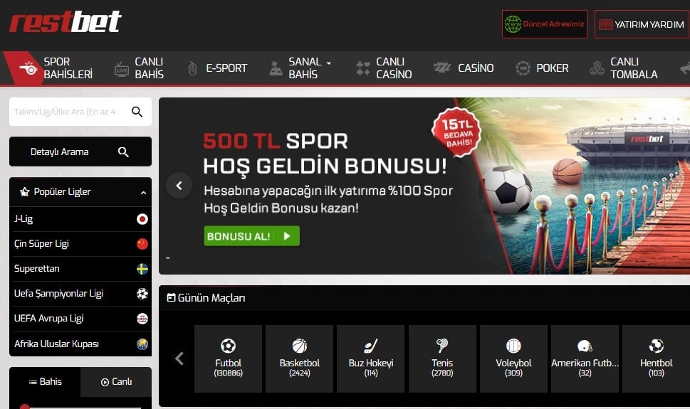 Restbet Casino turk