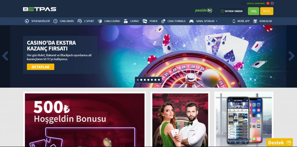 Betpas Casino turkiye
