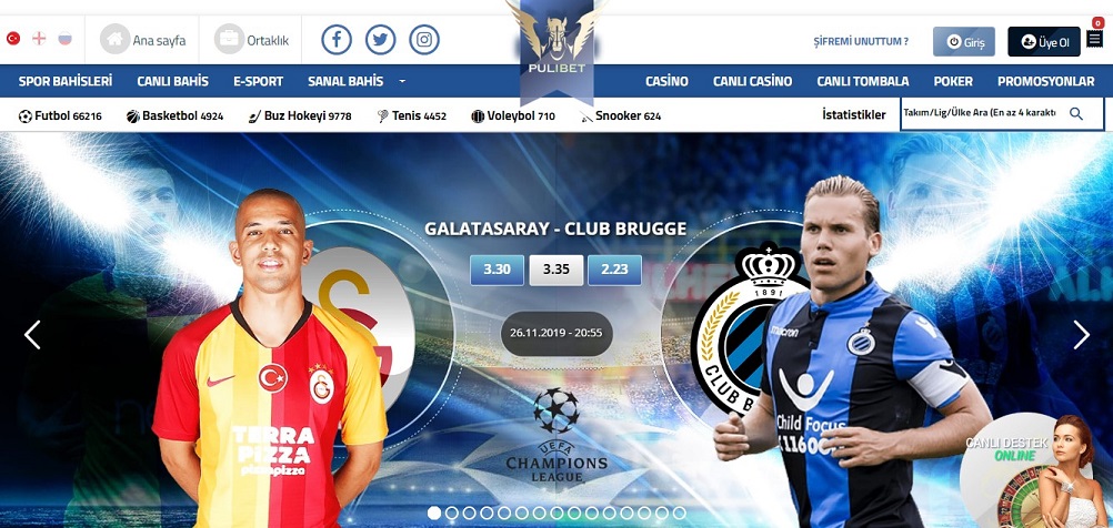 Pulibet Canli bahis turk