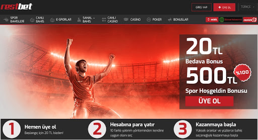 Restbet Giriş turkiye