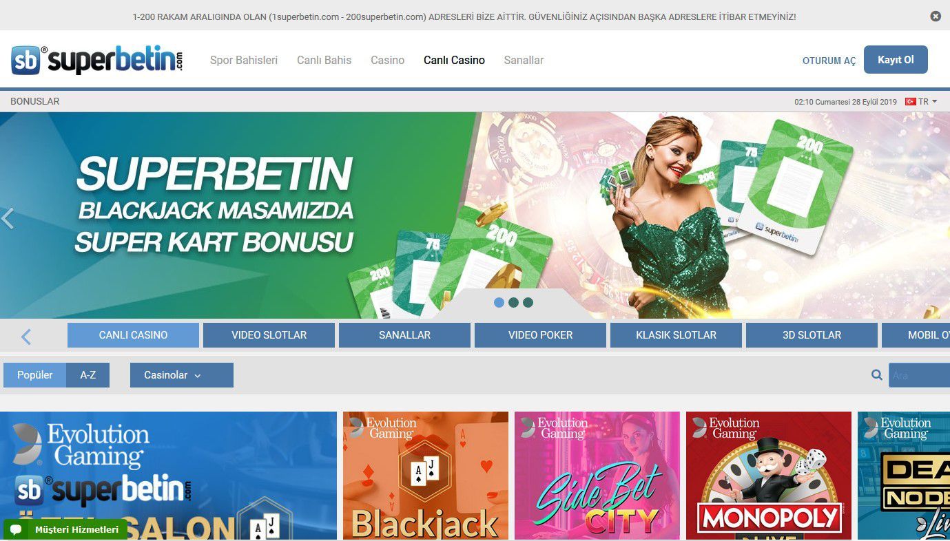 Superbetin Güncel adresi turk