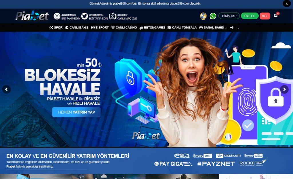 Piabet Mobil turkiye
