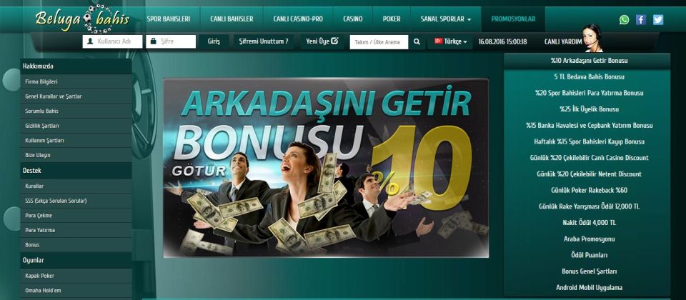 Belugabahis canli bahis turkiye