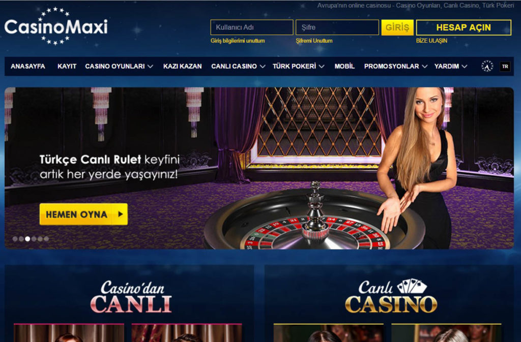 Casinomaxi Bahis turkiye