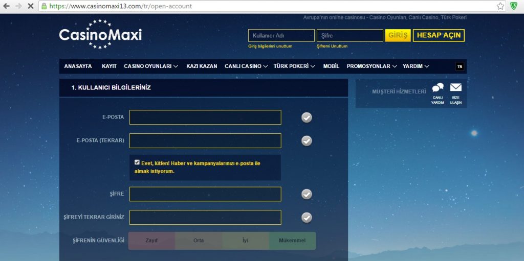 Casinomaxi Tv turkiye