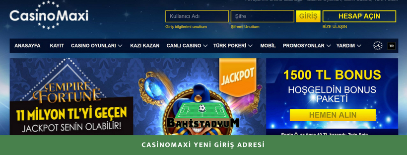 Casinomaxi Canli Bahis turk