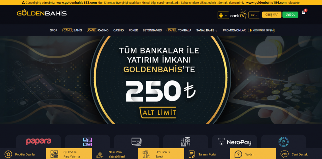 Goldenbahis Bahis turk