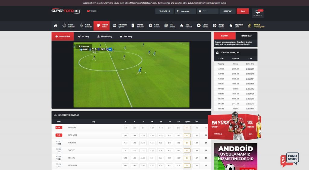 Supertotobet Yeni Adresi turk