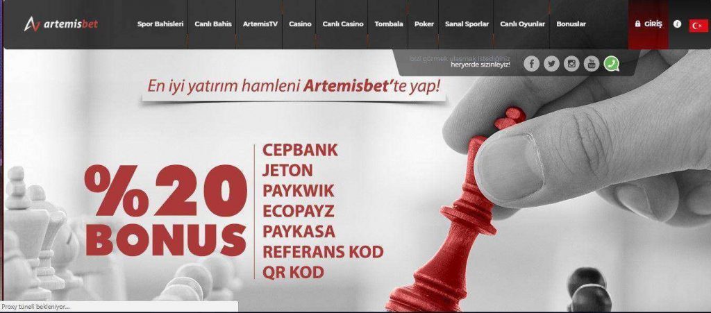 Artemisbet Giriş