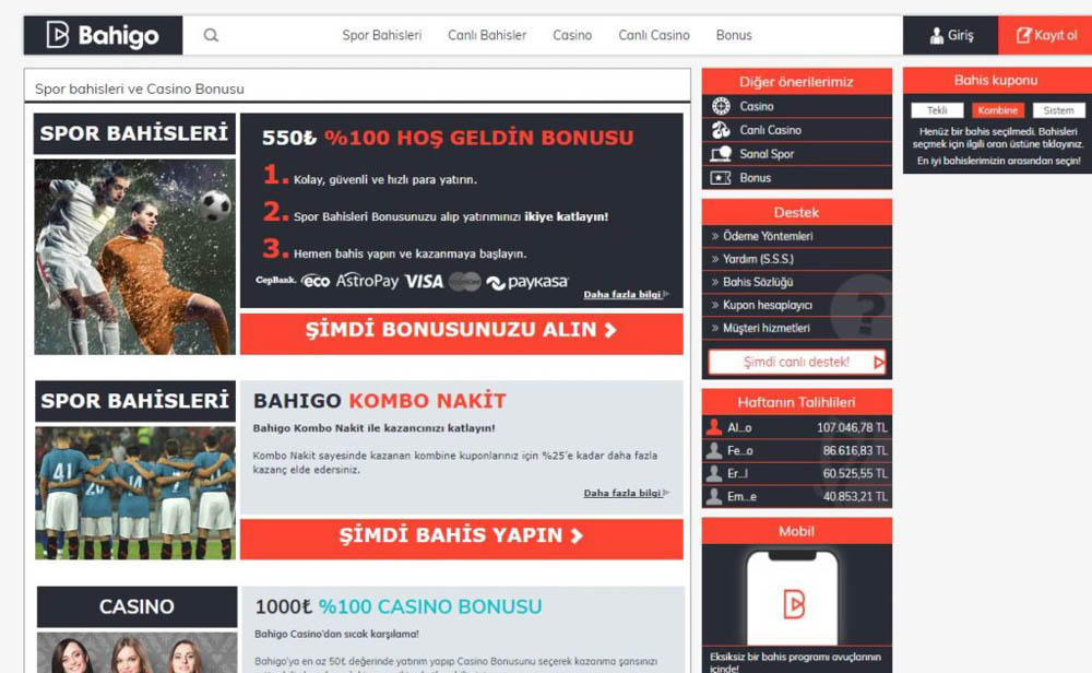 Bahigo Bahis turkiye