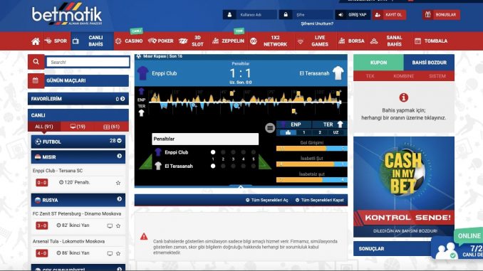 Betmatik Yeni Adresi turk