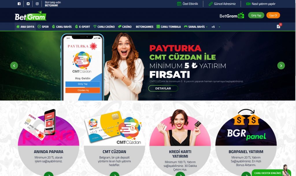 Betgram Giriş turkiye