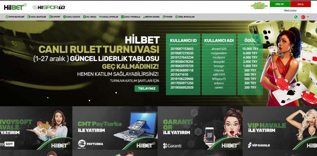 Hilbet Bahis turkiye