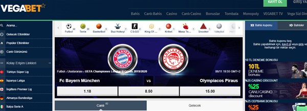 Vegabet Tv turkiye