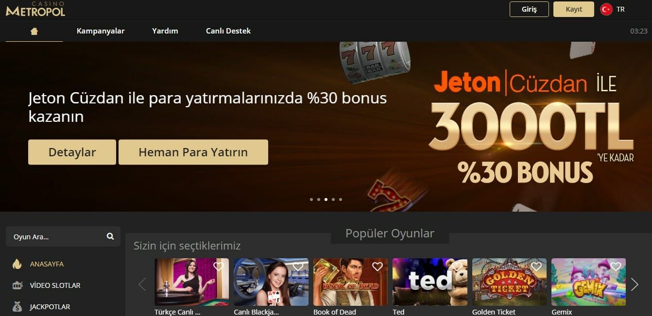 Casino Metropol Yeni Adresi