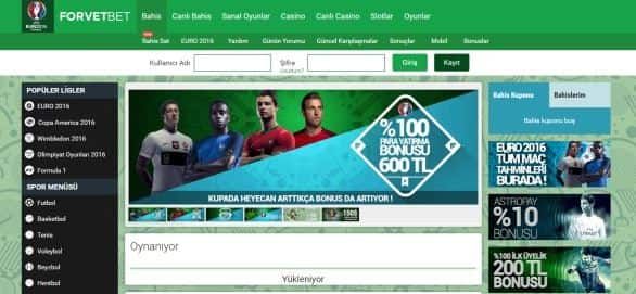 Forvetbet Bahis turkiye