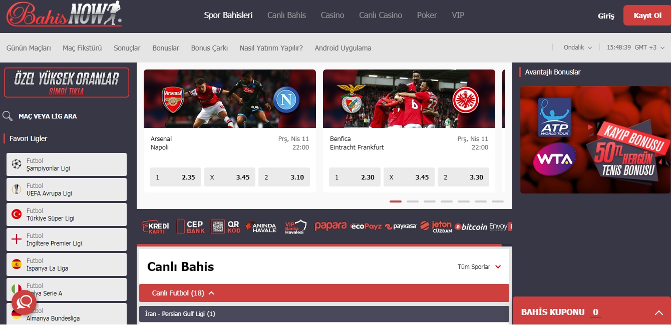 Bahisnow Bahis turk