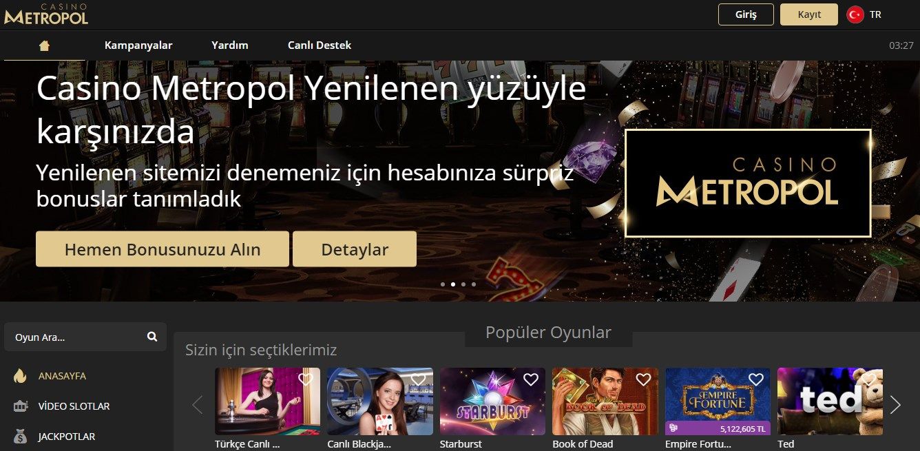 Casino Metropol Bahis turkiye
