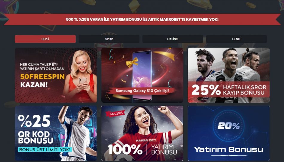 Makrobet Mobil turkiye