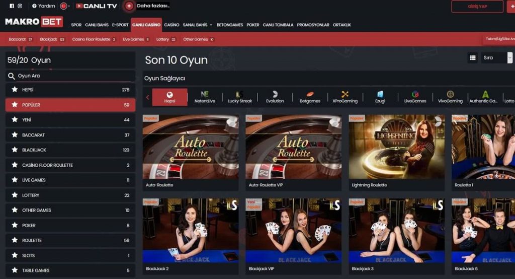 Makrobet Tv