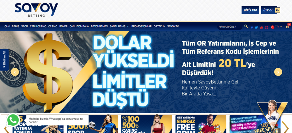 Savoybetting Tv turkiye