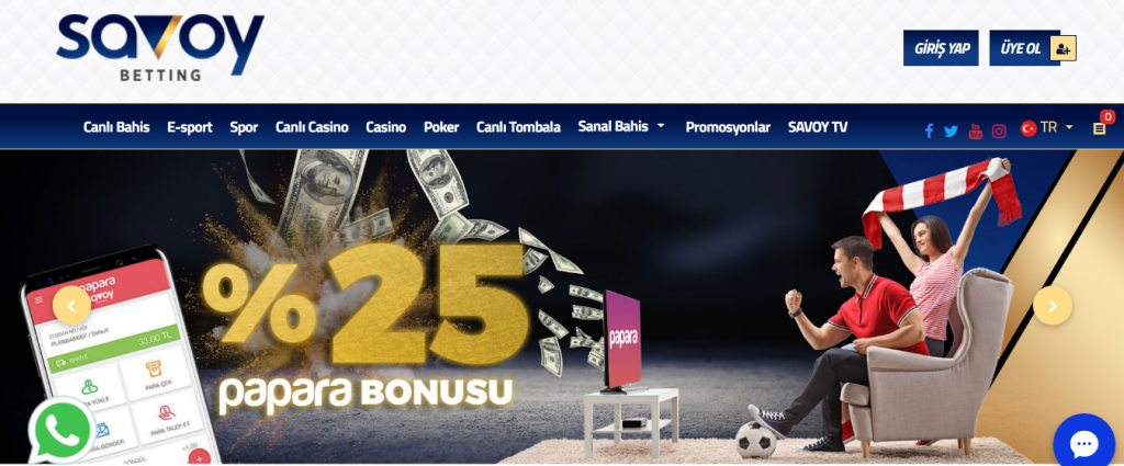 Savoybetting Yeni Adresi turkiye